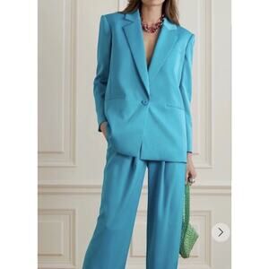 Alice + Olivia Blue Blazer Suit Jacket